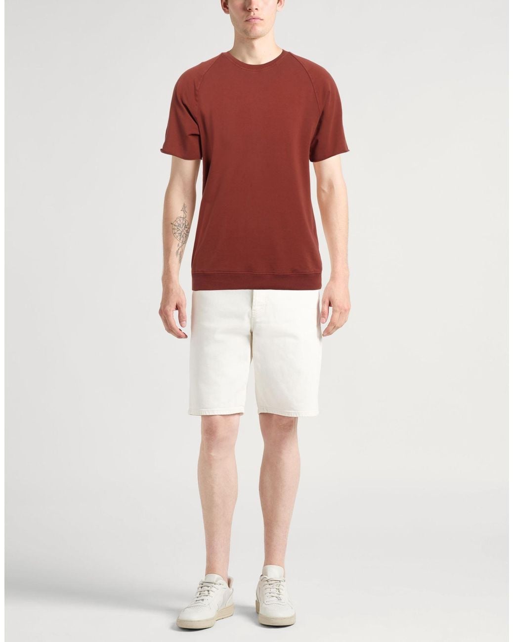 Daniele Fiesoli Red Sweatshirt for men