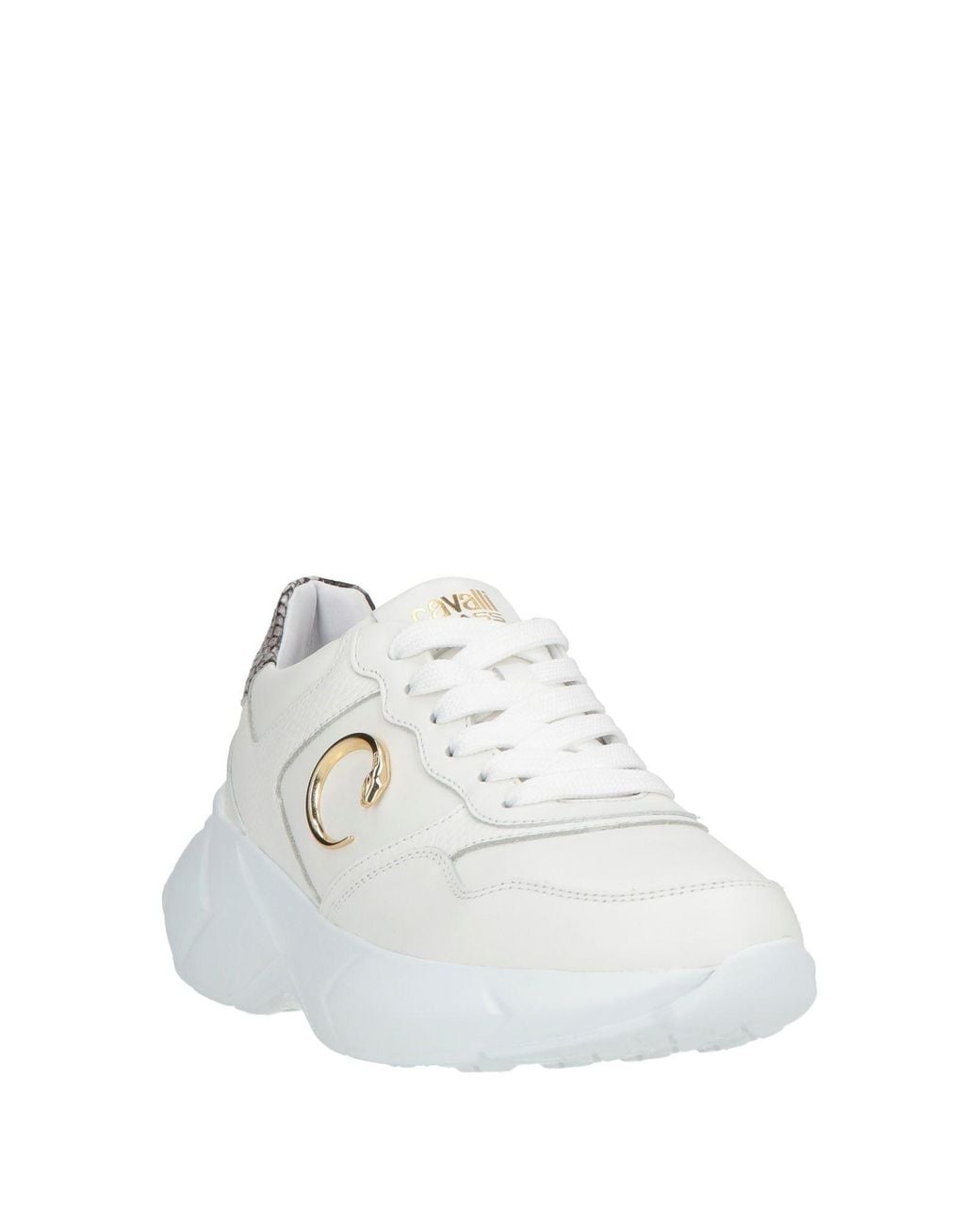 Roberto Cavalli White Trainers