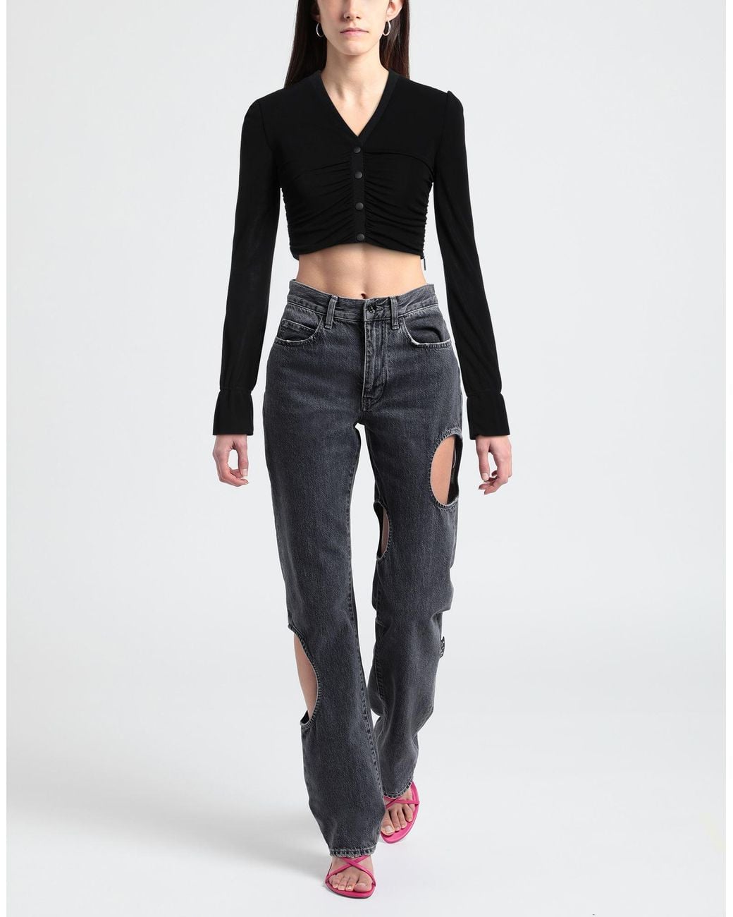 Top MSGM de color Black