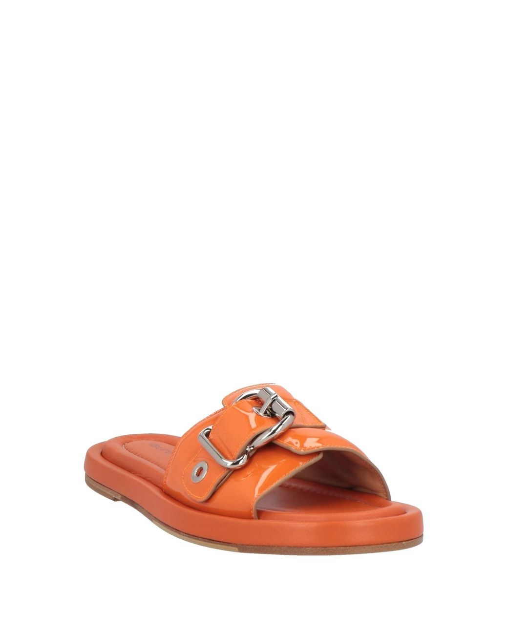 Laura Bellariva Orange Sandals