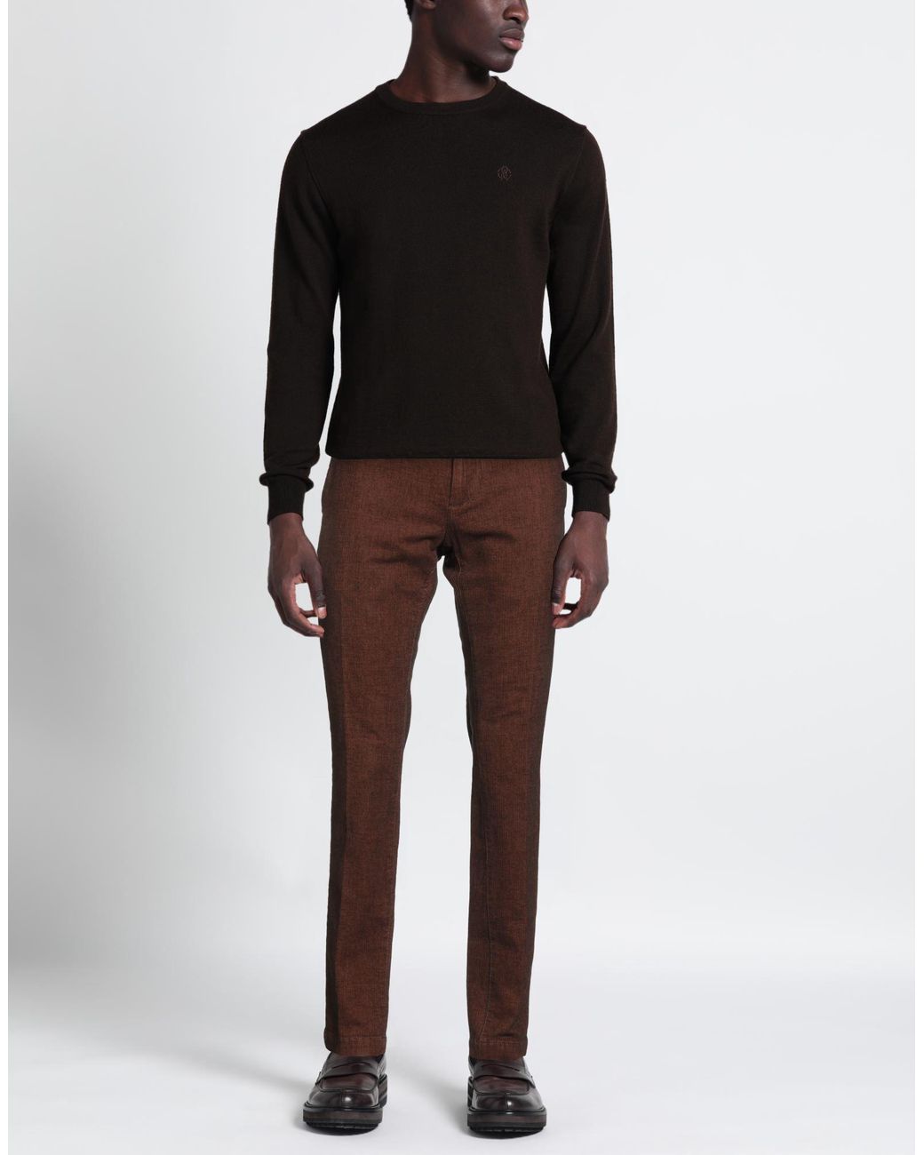 Myths Brown Trouser for men