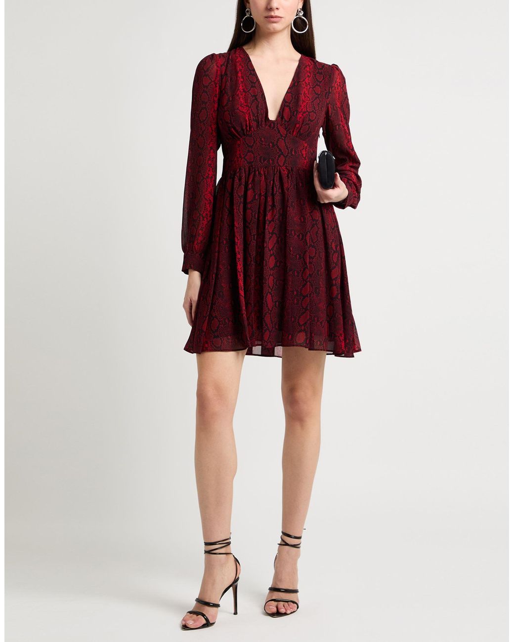 MICHAEL Michael Kors Red Mini Dress