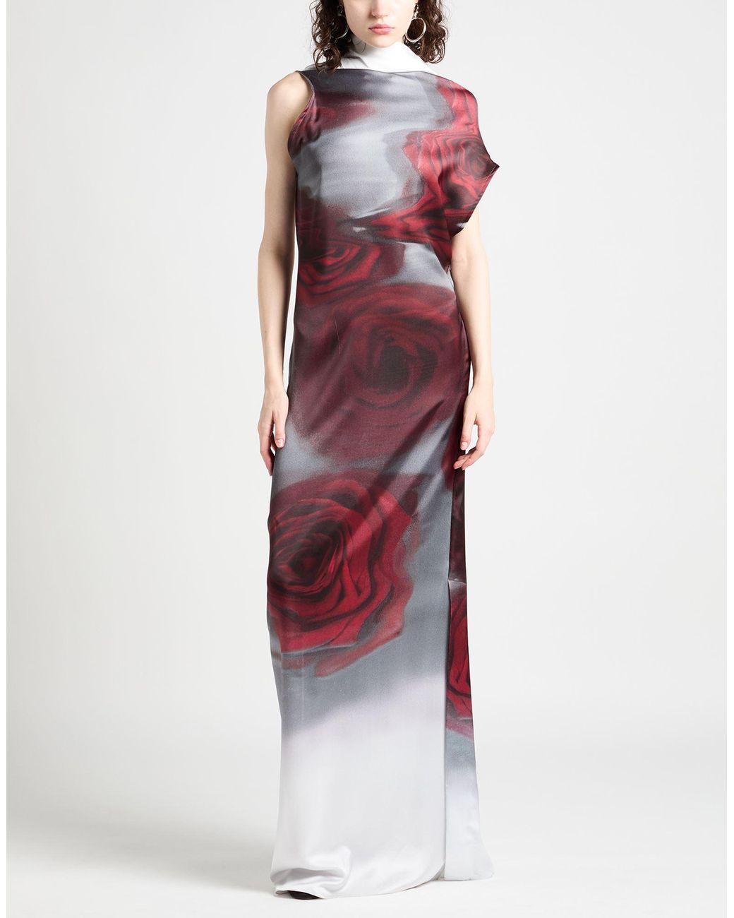 Jean Paul Gaultier Purple Maxi Dress Polyester
