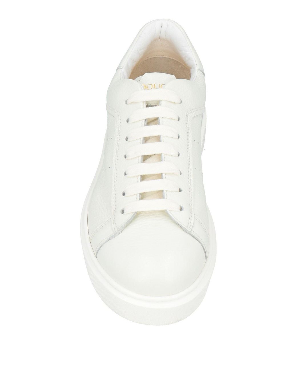 Doucal's White Sneakers Leather for men