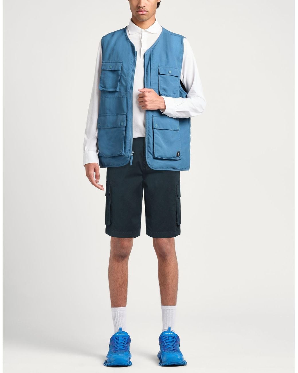Sun 68 Blue Shorts & Bermuda Shorts for men