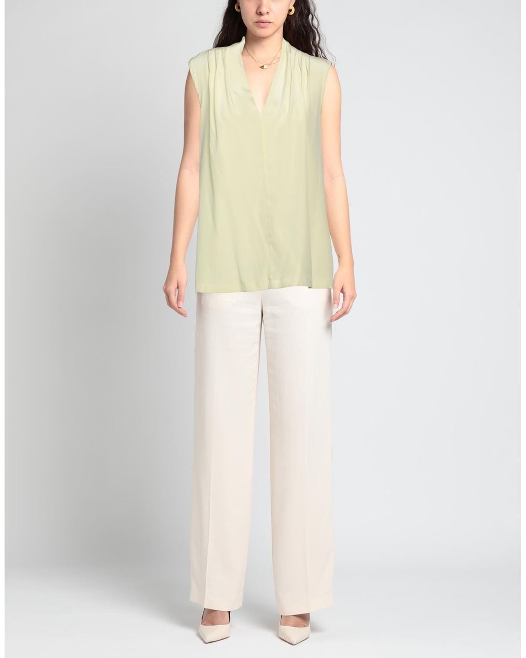 Top Peserico de color Yellow