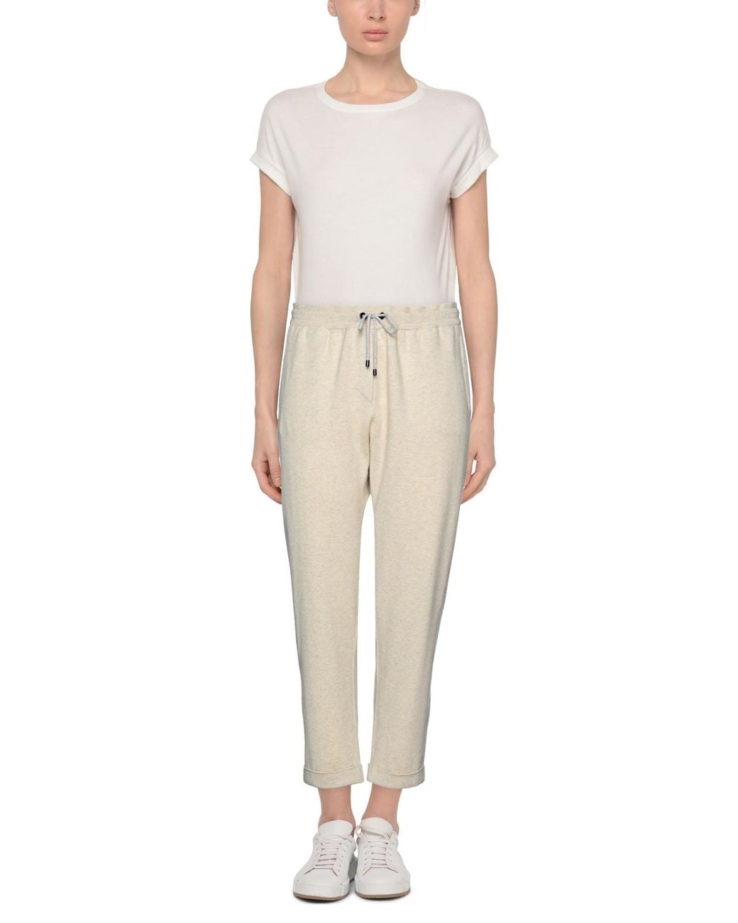 Brunello Cucinelli Natural Pants
