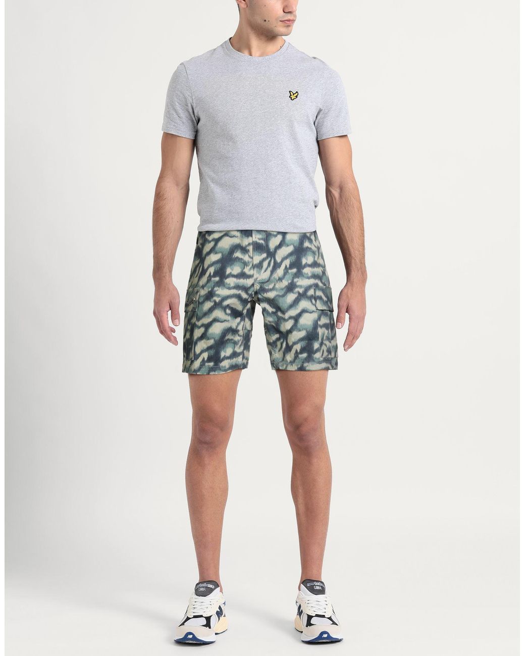 GARMENT WORKSHOP Blue Shorts & Bermuda Shorts for men