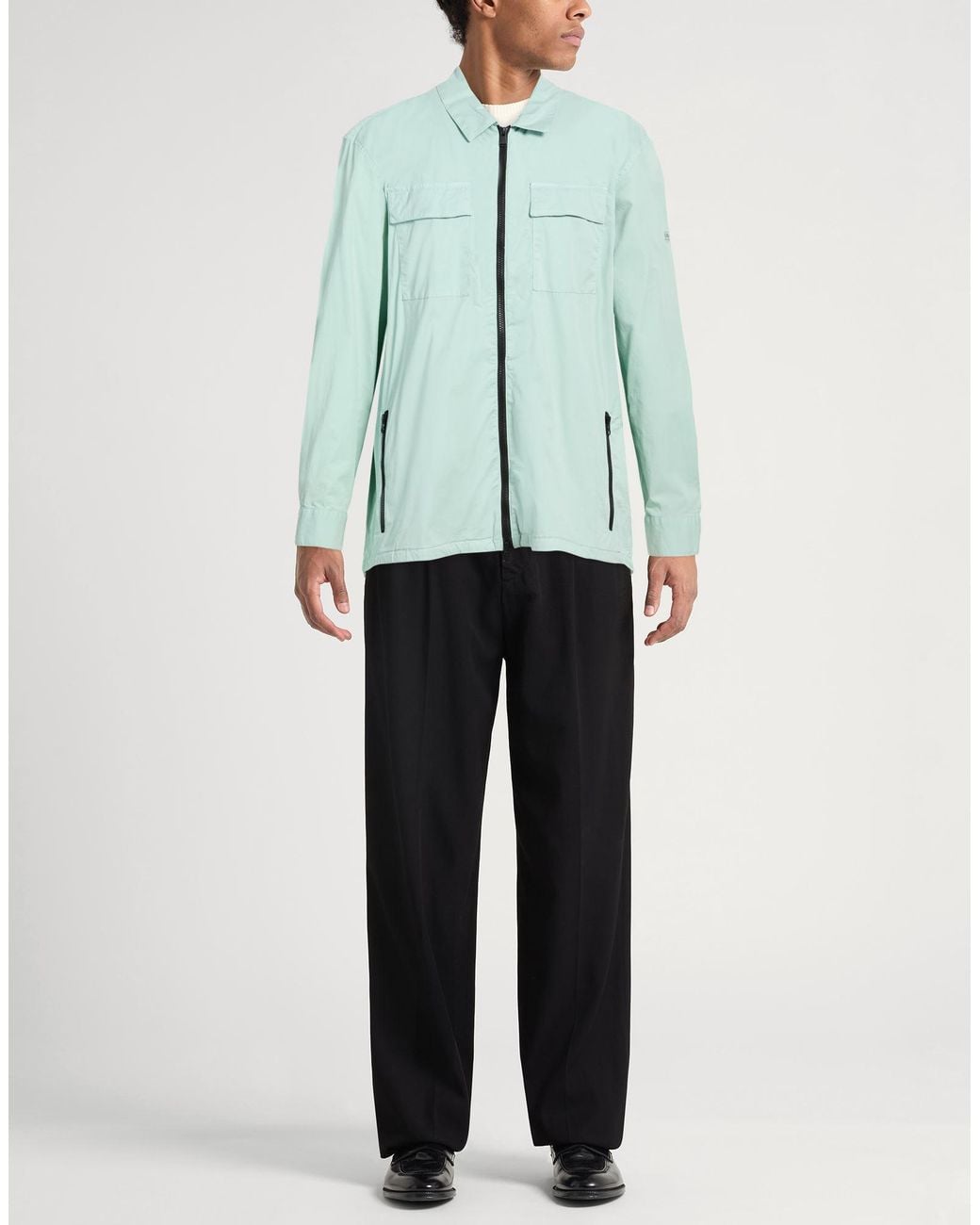 Barbour Green International Jacket Cotton, Elastane for men