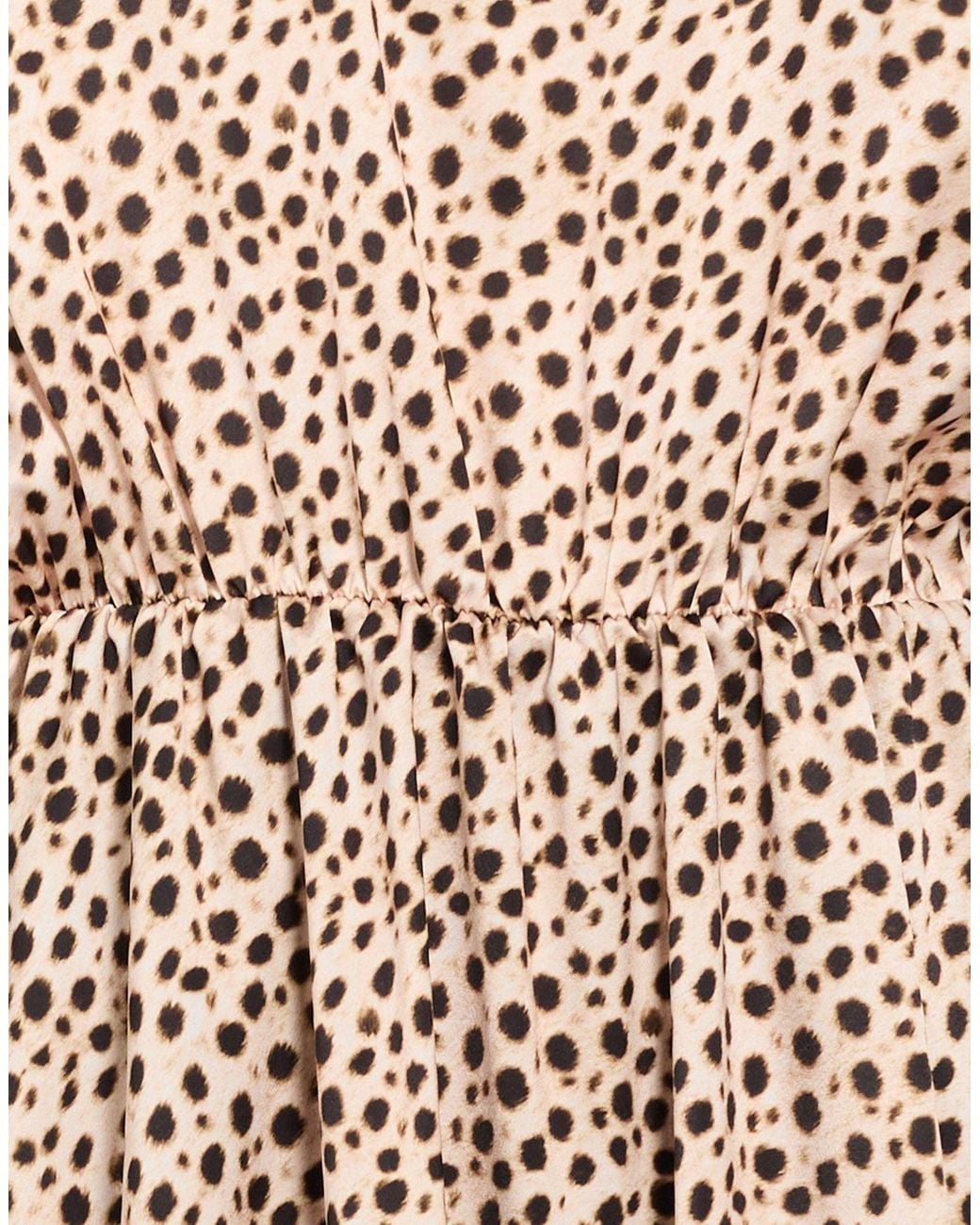 Please Natural Mini Dress Polyester