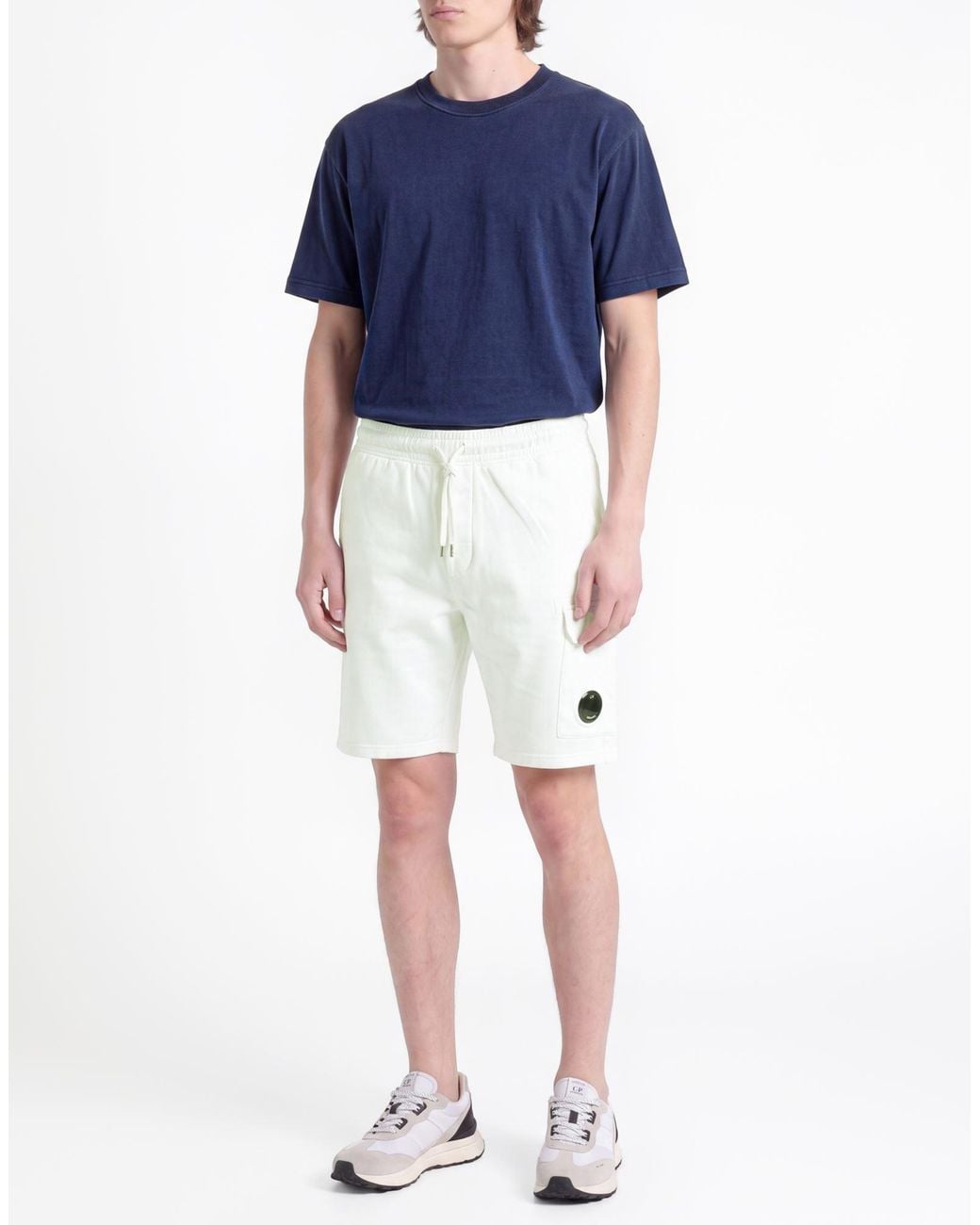C P Company White Shorts & Bermuda Shorts for men