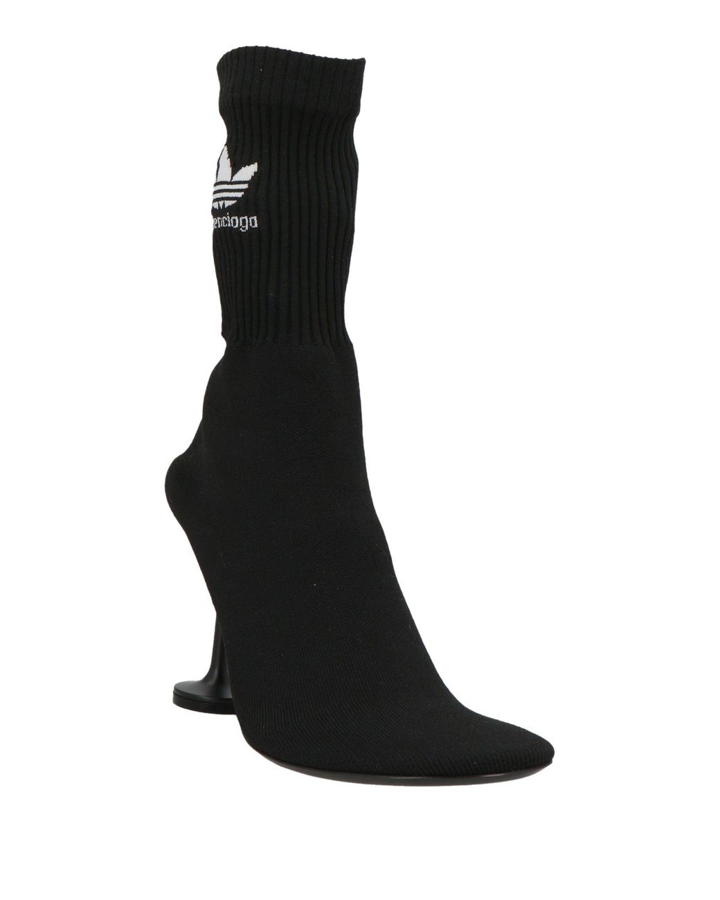 BALENCIAGA X ADIDAS Black Ankle Boots