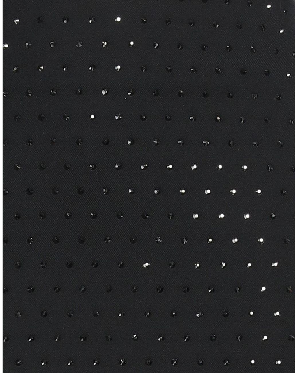 ANDAMANE Black Mini Skirt Polyester, Virgin Wool, Elastane