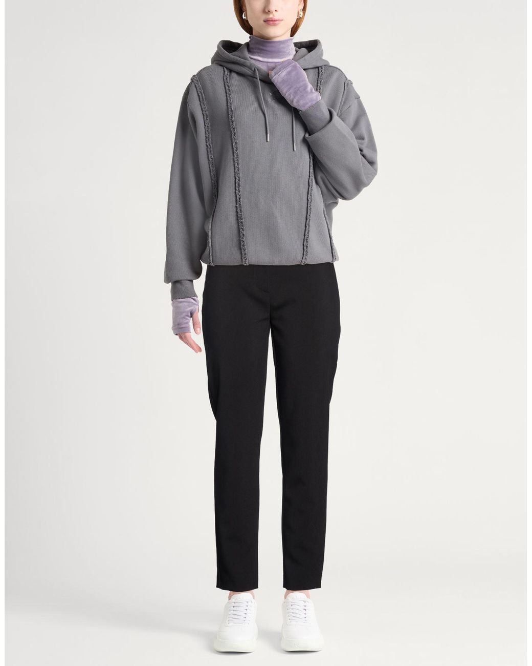 Patrizia Pepe Black Pants Polyester, Elastane