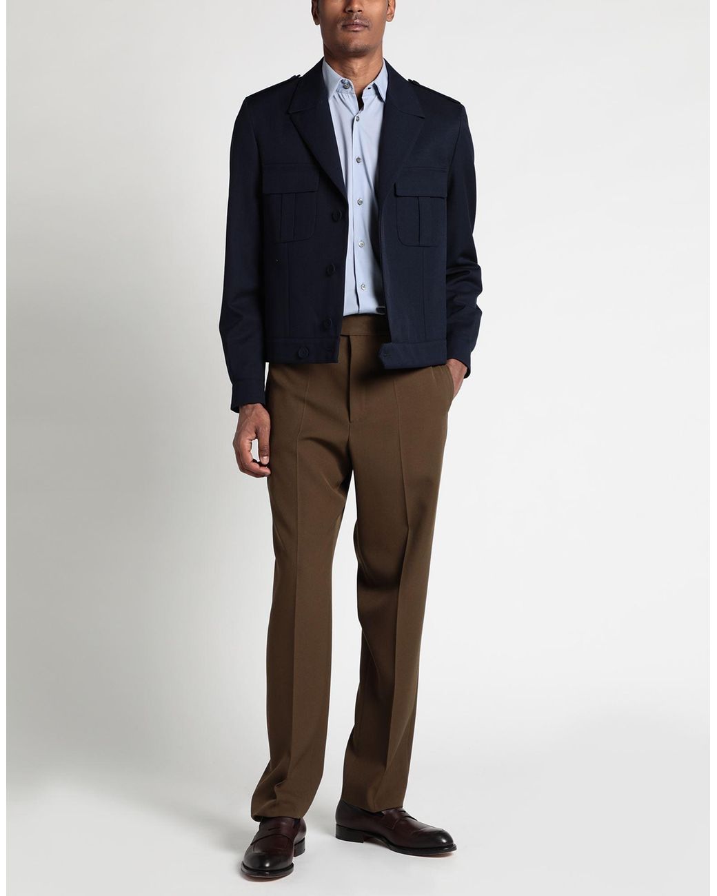 Lardini Blue Jacket for men