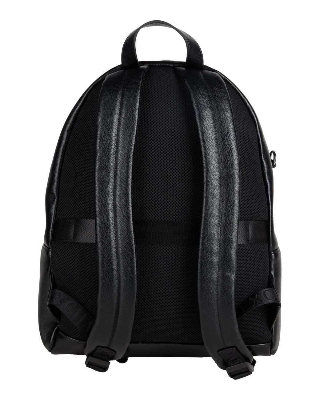 ARMANI EXCHANGE Black Backpack Polyester, Polyurethane for men
