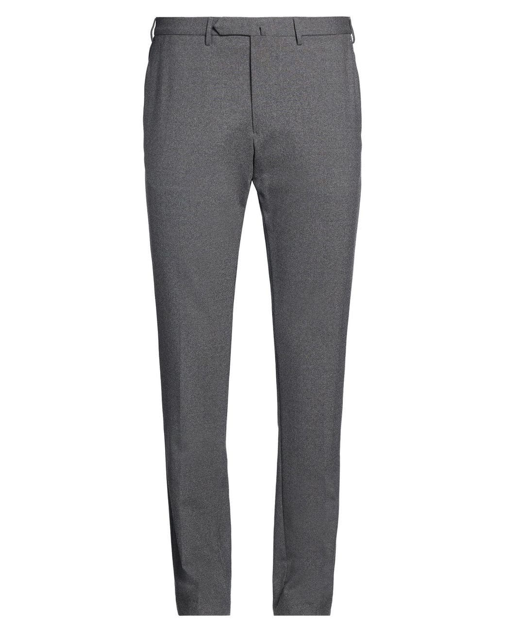 Santaniello Gray Pants Wool, Polyester, Elastane for men