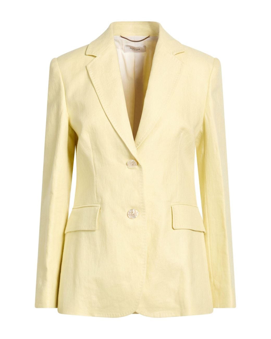 Agnona Natural Blazers