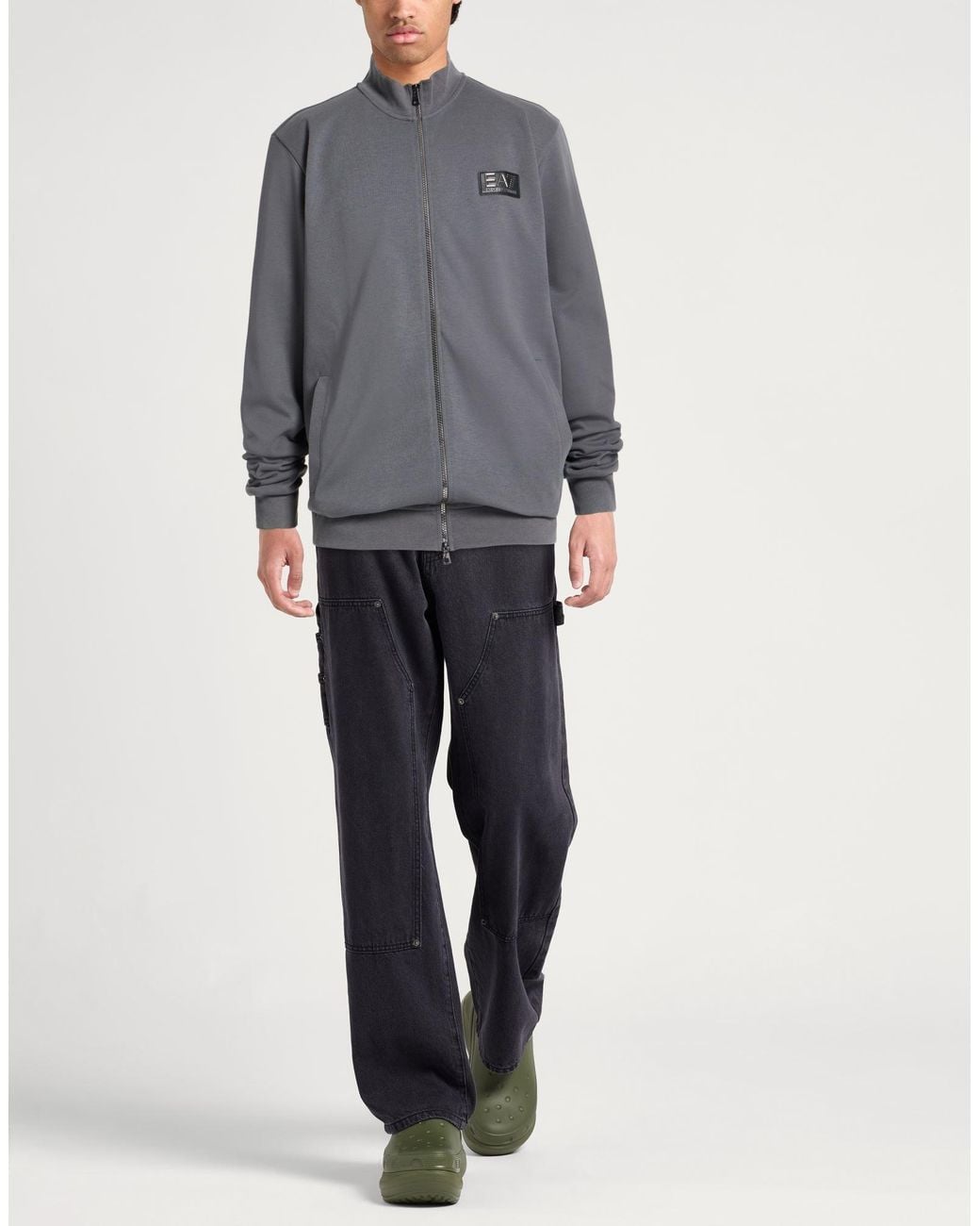 EA7 Gray Sweatshirts for men