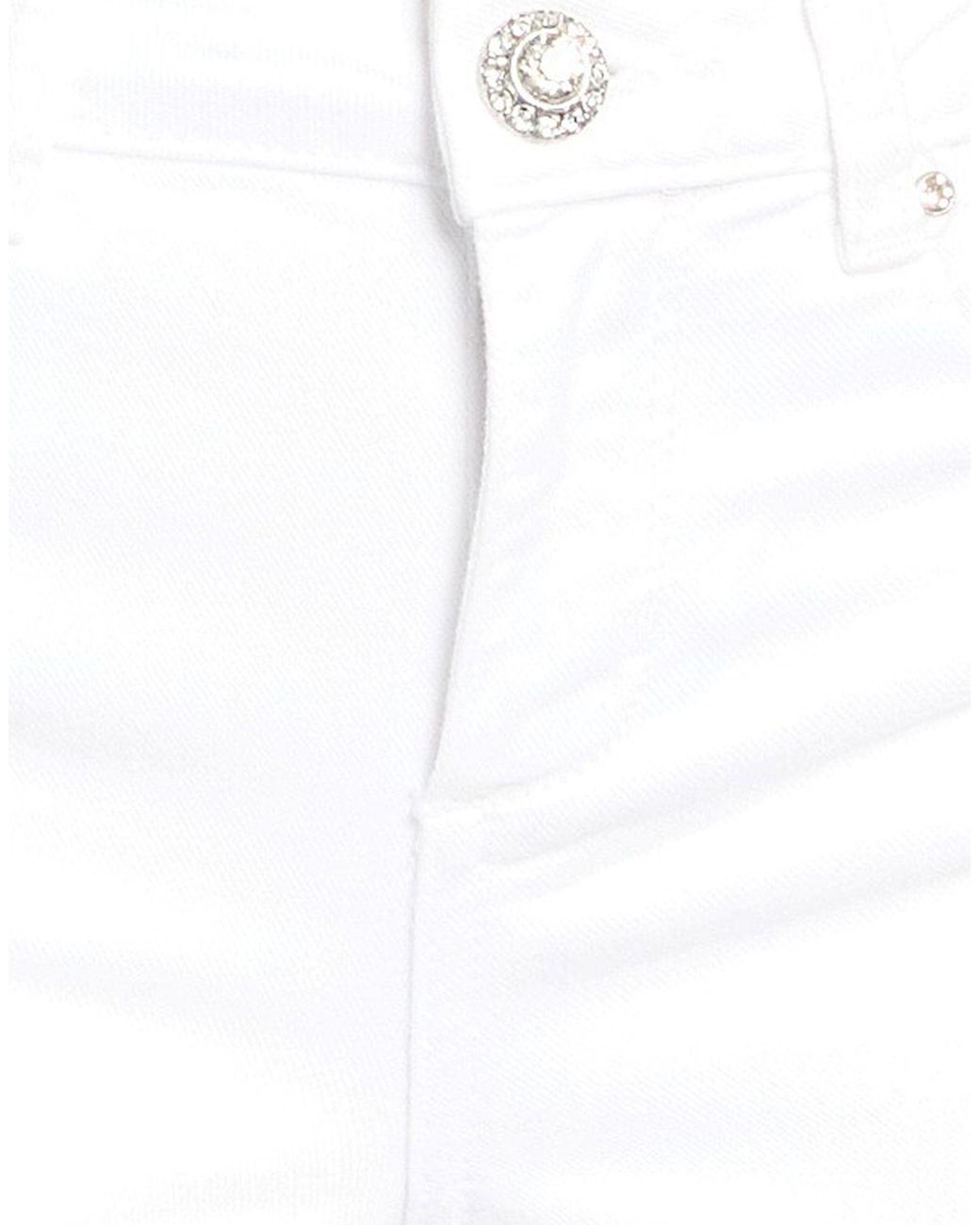 Liu Jo White Jeans Cotton, Elastane