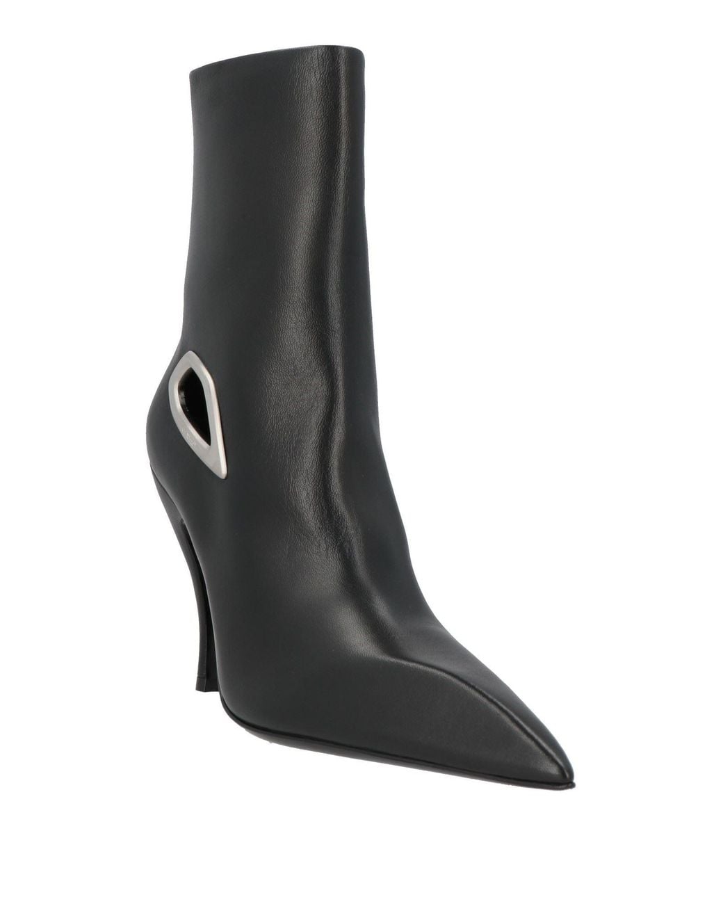 Off-White c/o Virgil Abloh Black Ankle Boots Leather