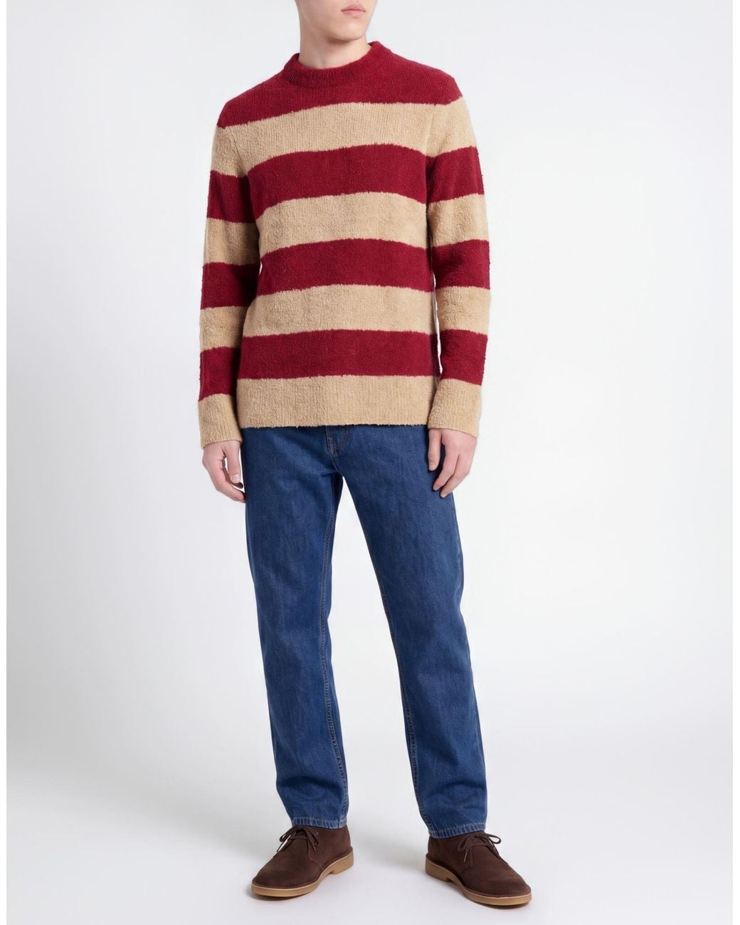 M.Q.J. Red Jumper for men