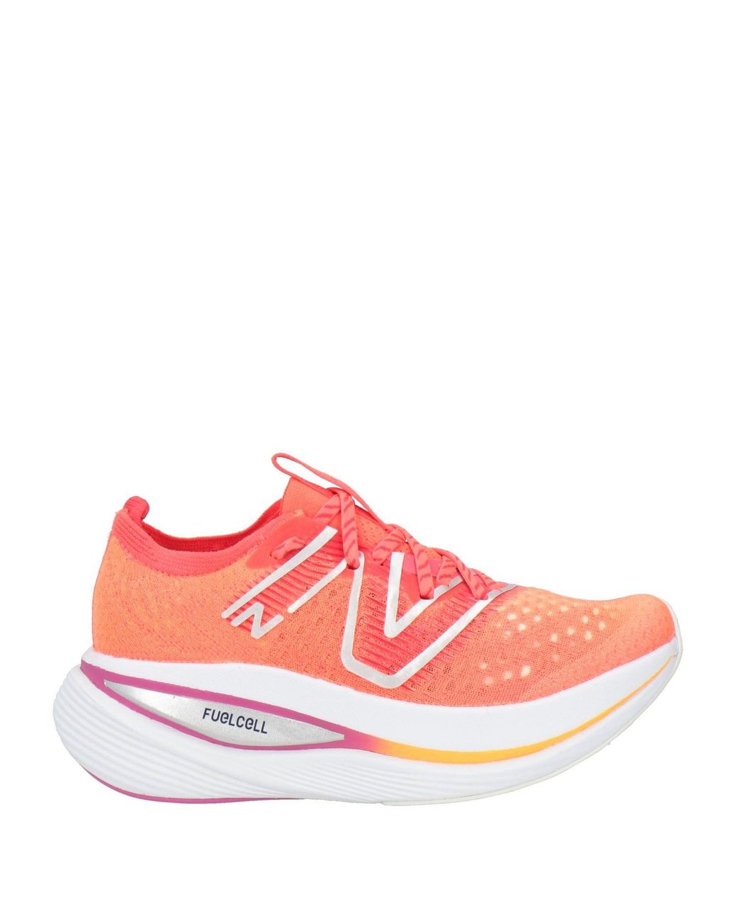 New Balance Pink Sneakers Textile Fibers
