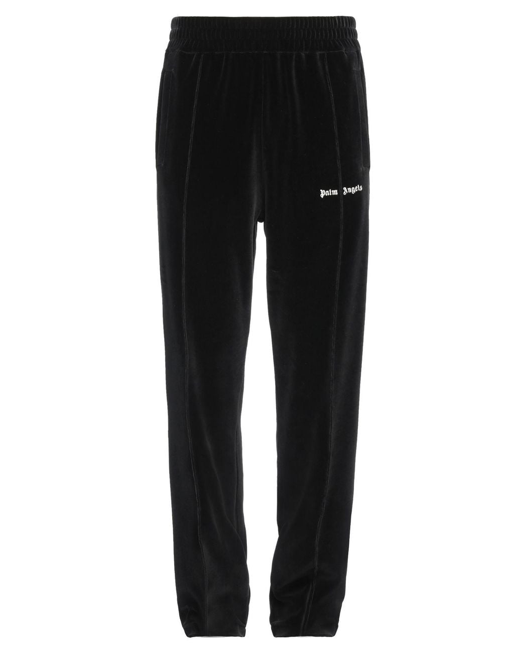 Palm Angels Black Pants Cotton, Polyamide, Elastane, Polyester for men