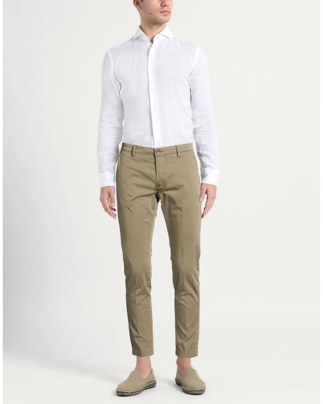 Yan Simmon Natural Pants for men