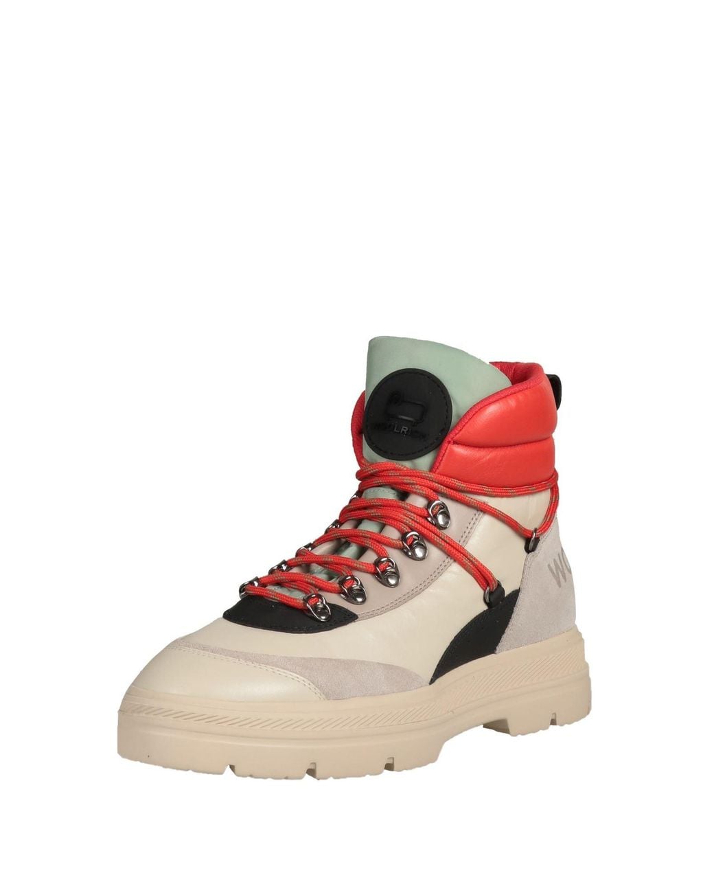 Woolrich Red Ankle Boots