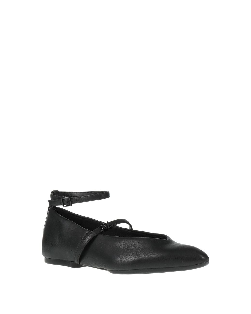 ARMANI EXCHANGE Black Ballet Flats