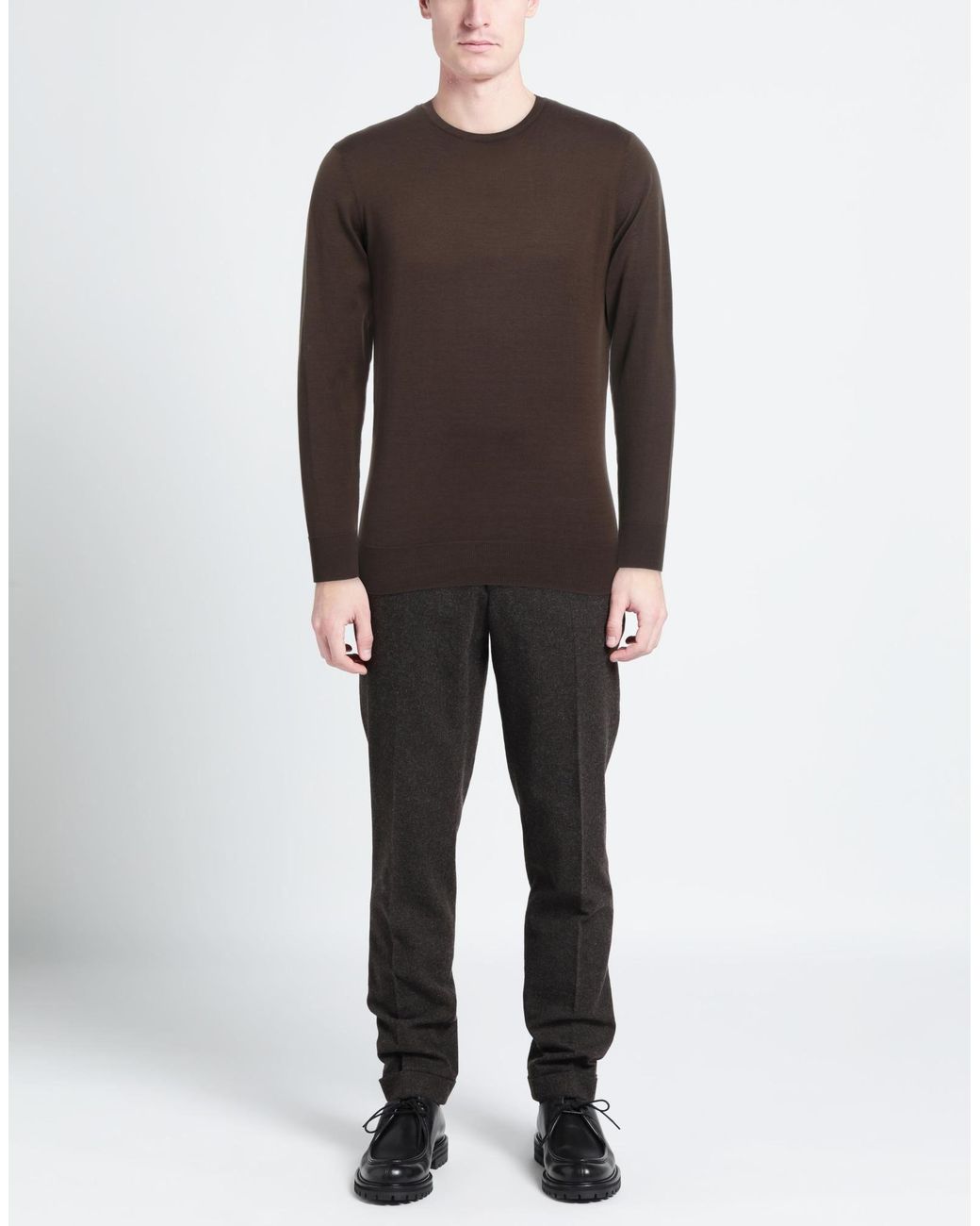 People Of Shibuya Brown Jumper for men