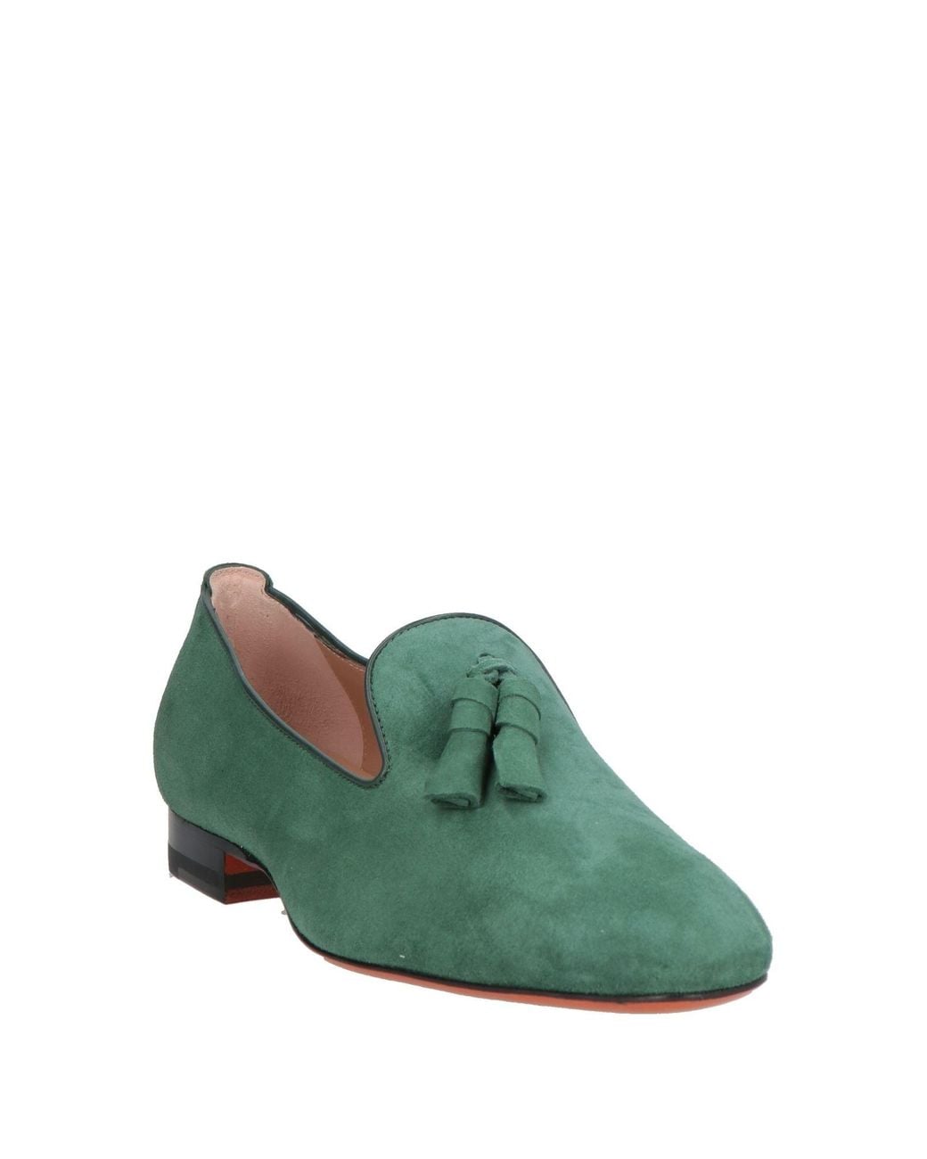 Santoni Green Loafer
