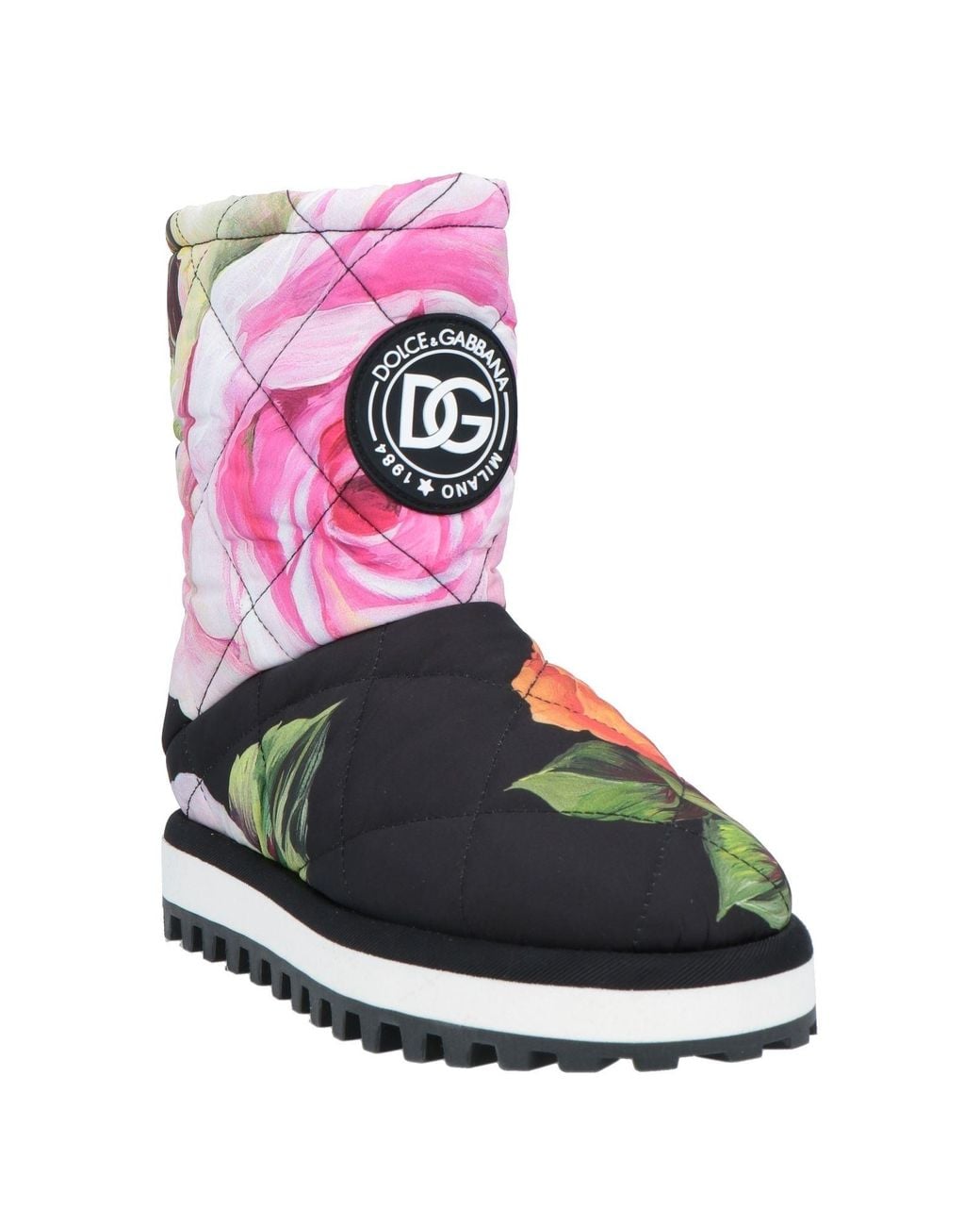 Dolce & Gabbana Pink Ankle Boots