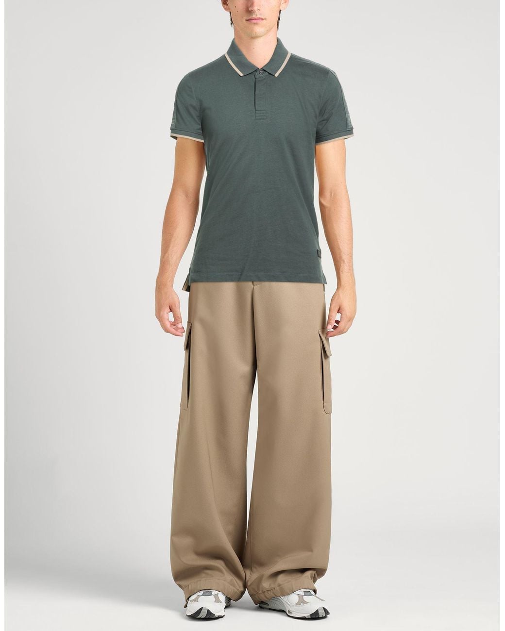 Ferré Green Polo Shirt for men