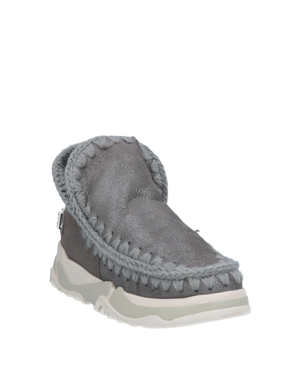 Mou Gray Ankle Boots