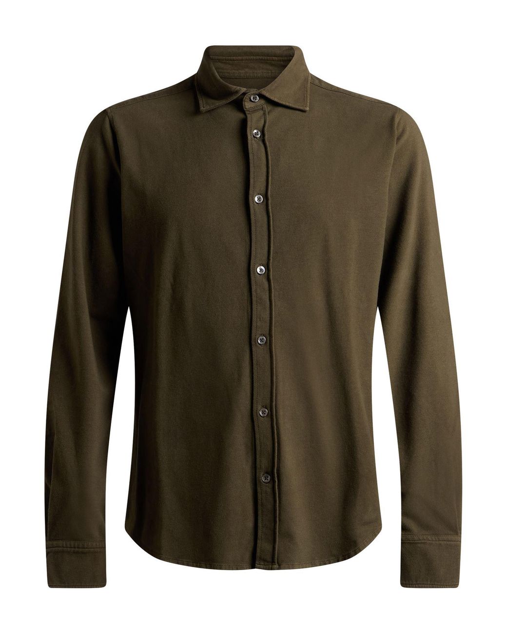 Circolo 1901 Green Military Shirt Cotton, Elastane for men