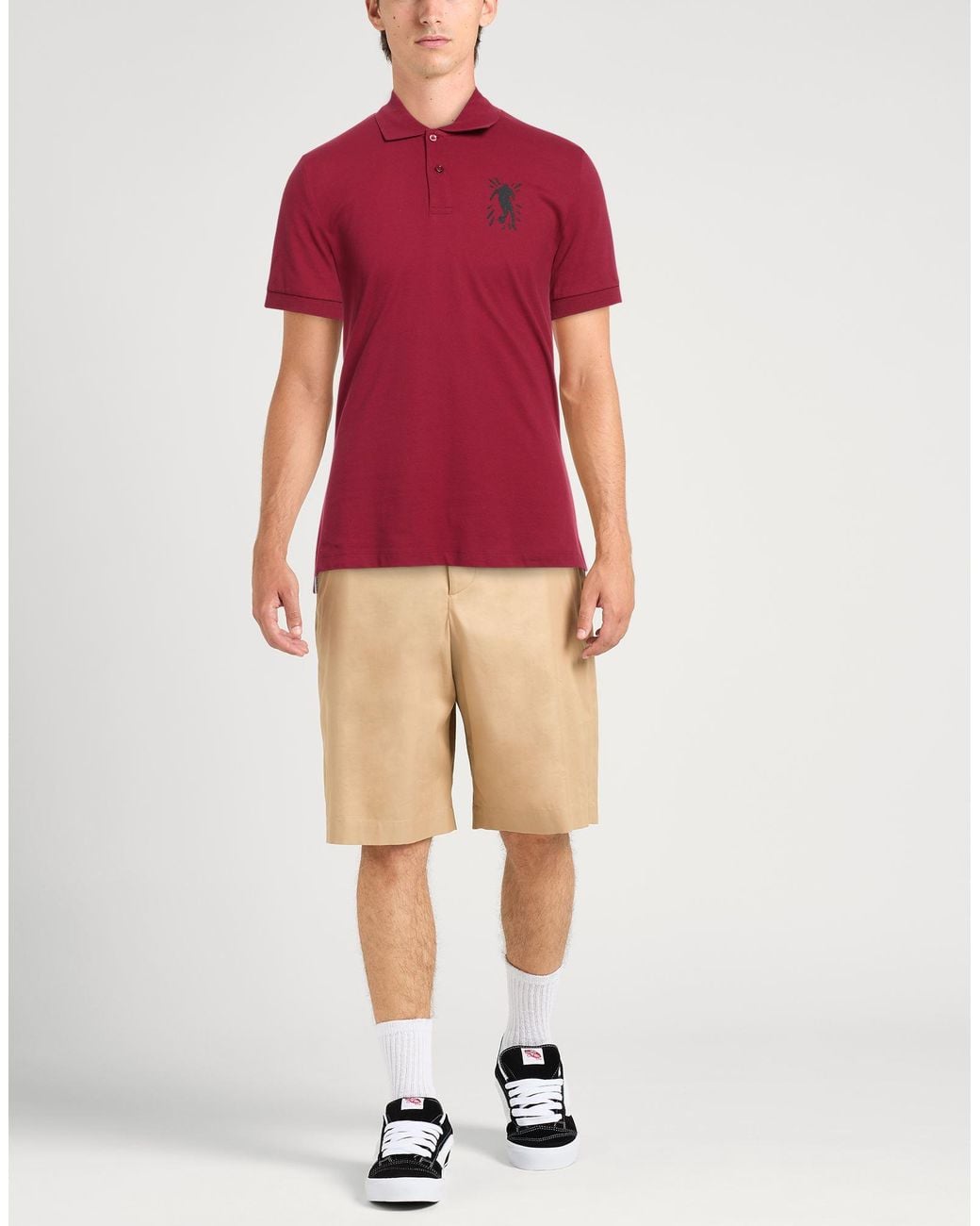 Bikkembergs Red Polo Shirt for men