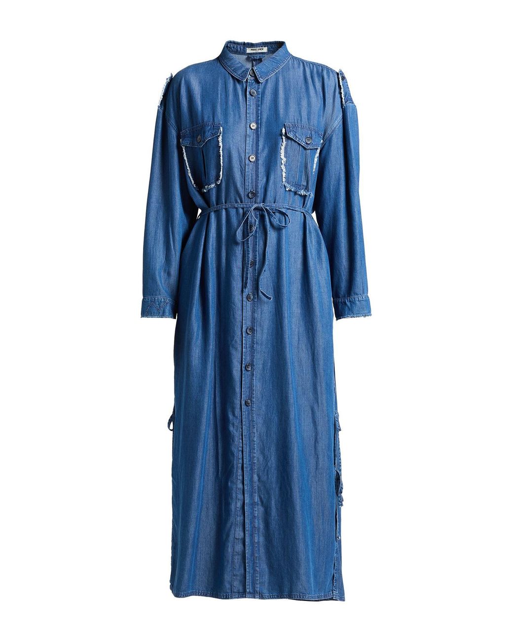 Max & Moi Blue Maxi Dress