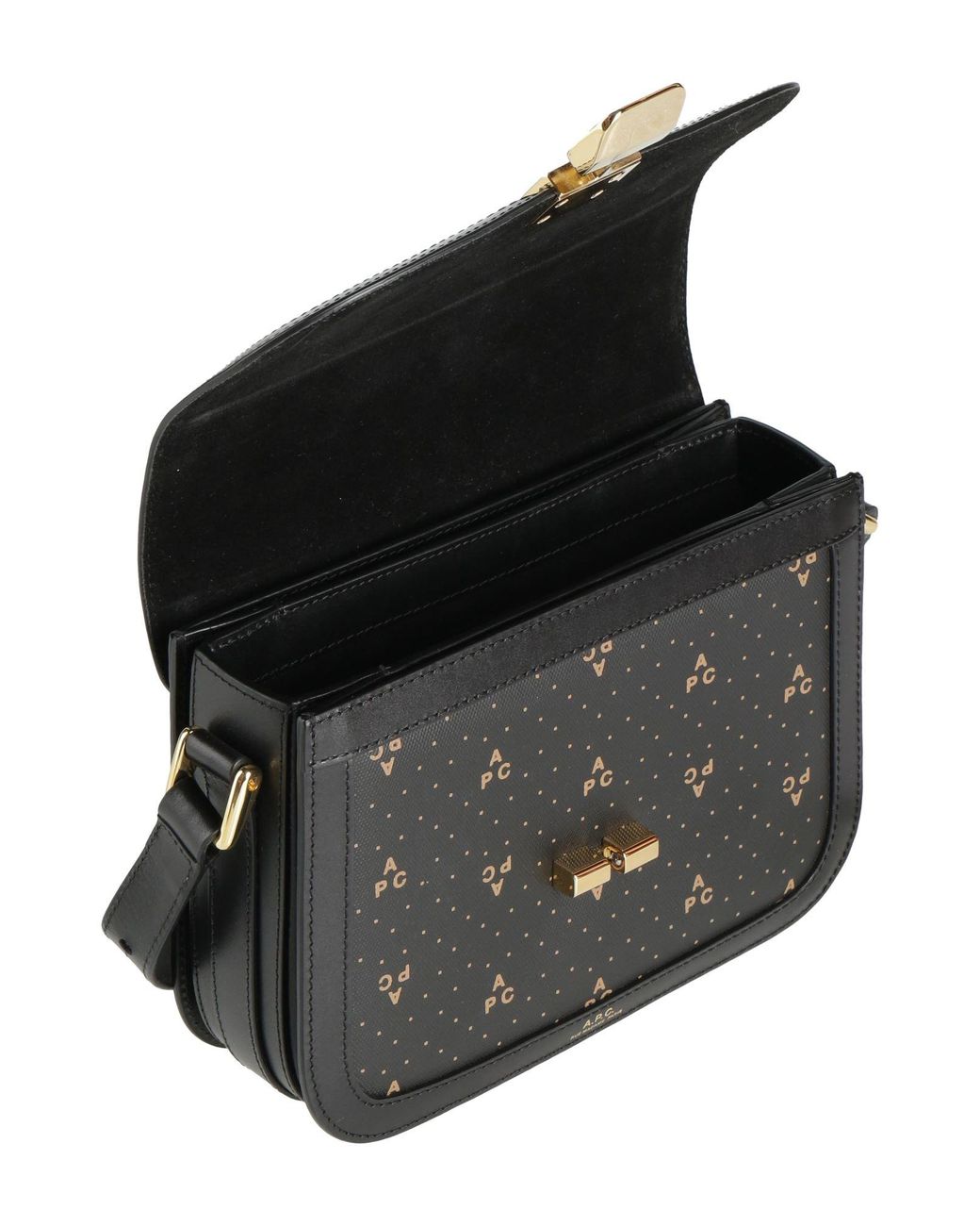A.P.C. Black Cross-Body Bag