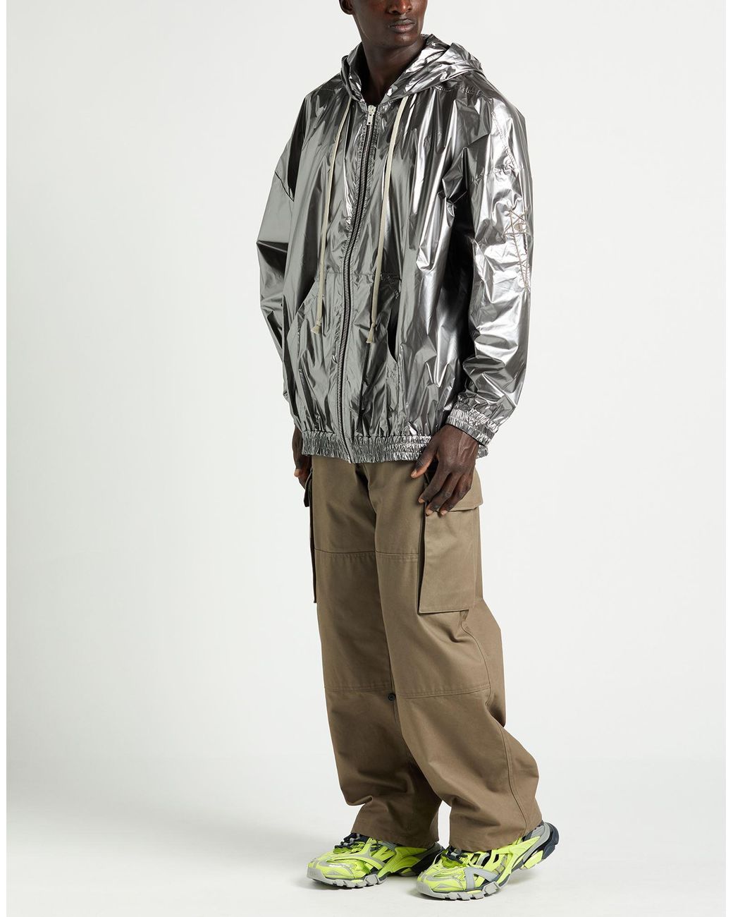 Rick Owens X Champion Gray Jacket for men