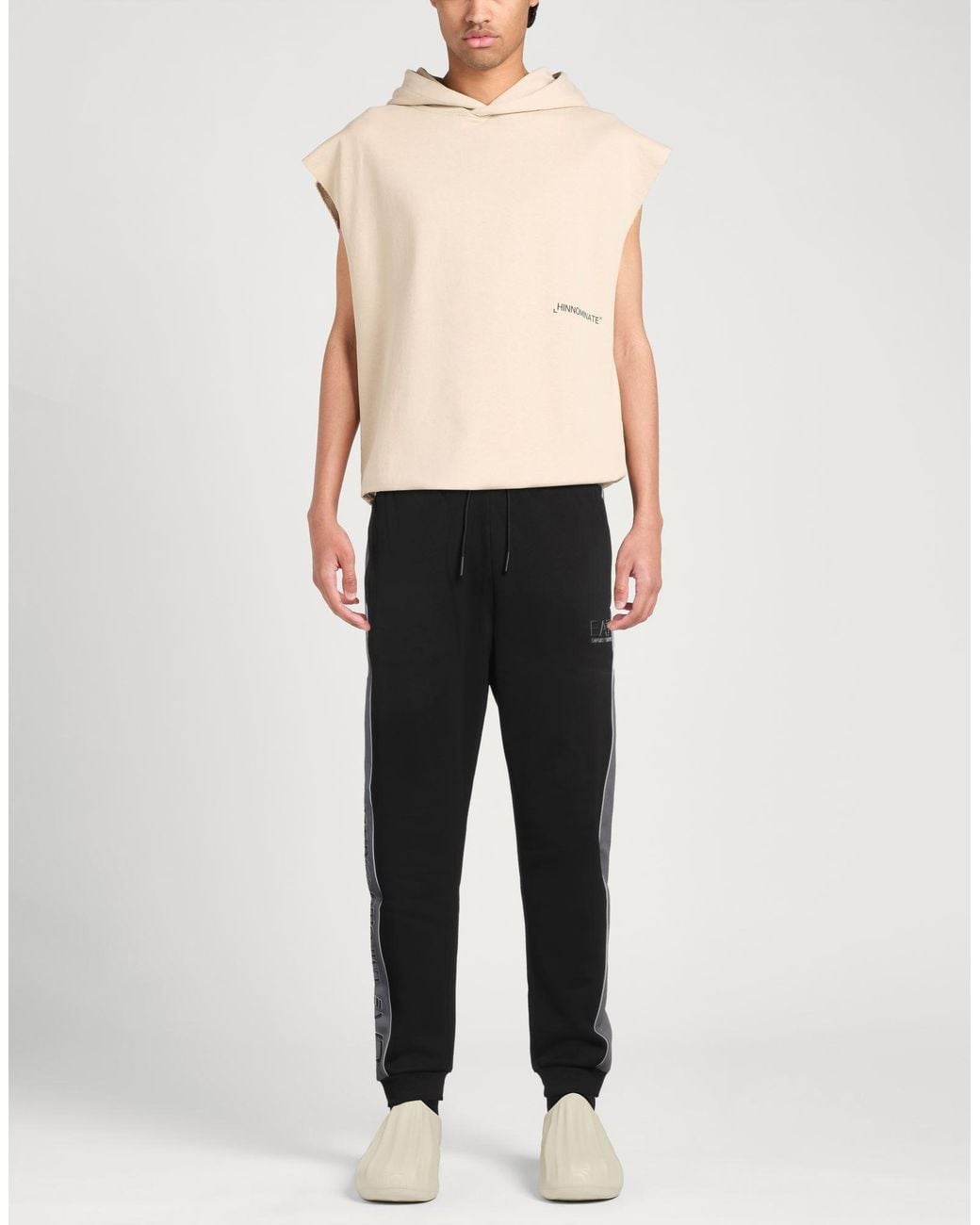 EA7 Black Trouser for men