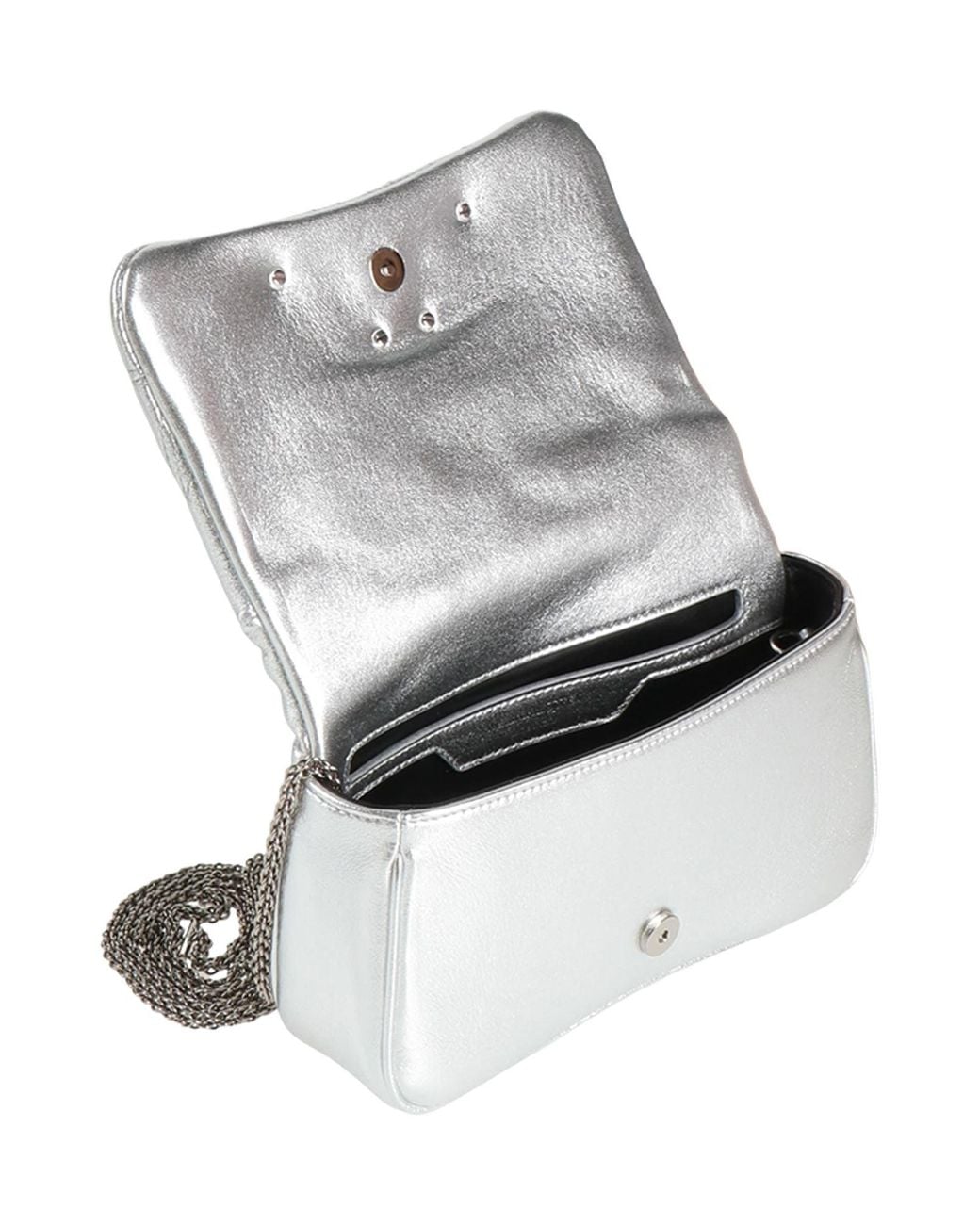 Borsa A Mano di McQueen in Metallic