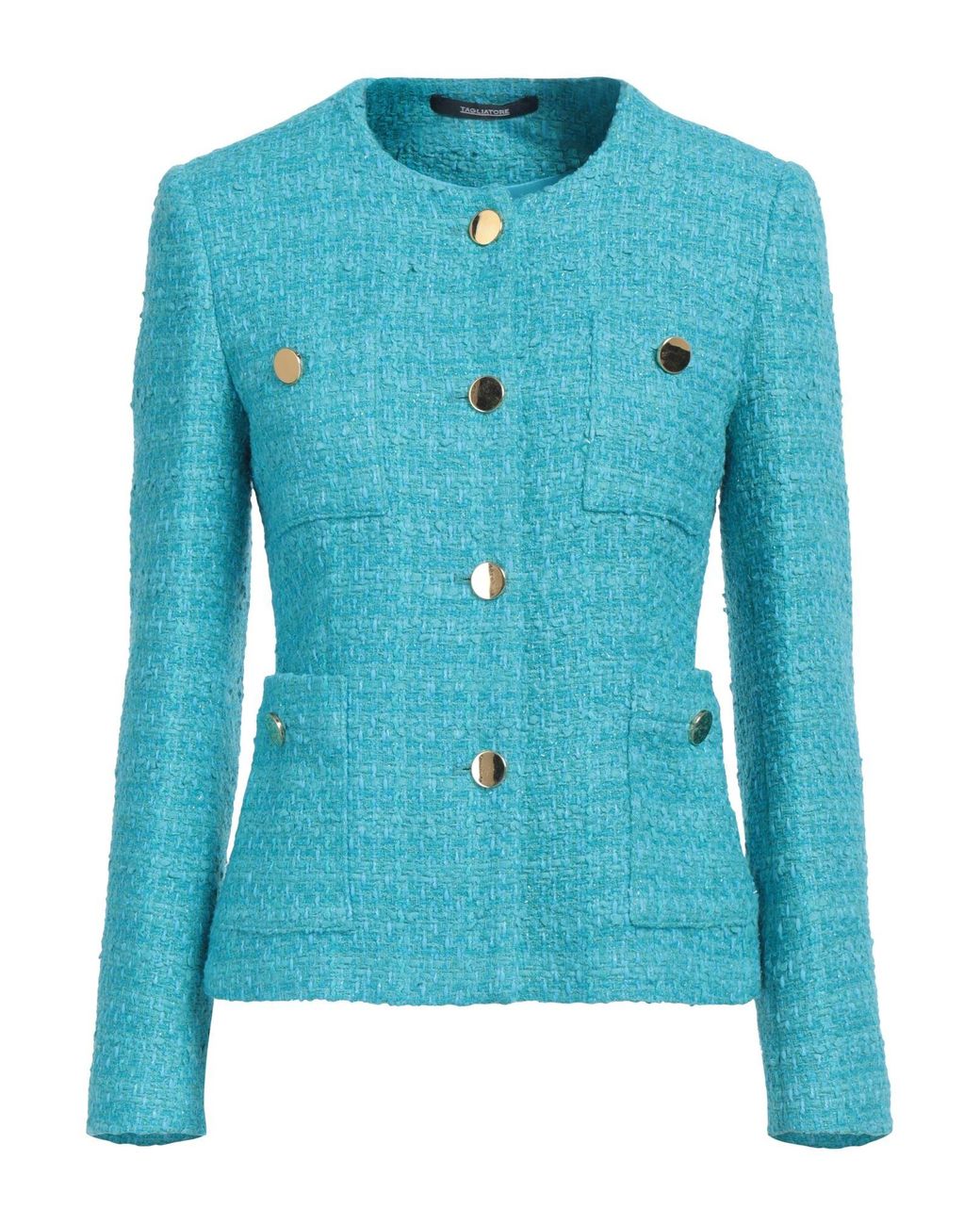 Tagliatore 0205 Azure Jacket Cotton, Polyamide, Polyester in Blue | Lyst