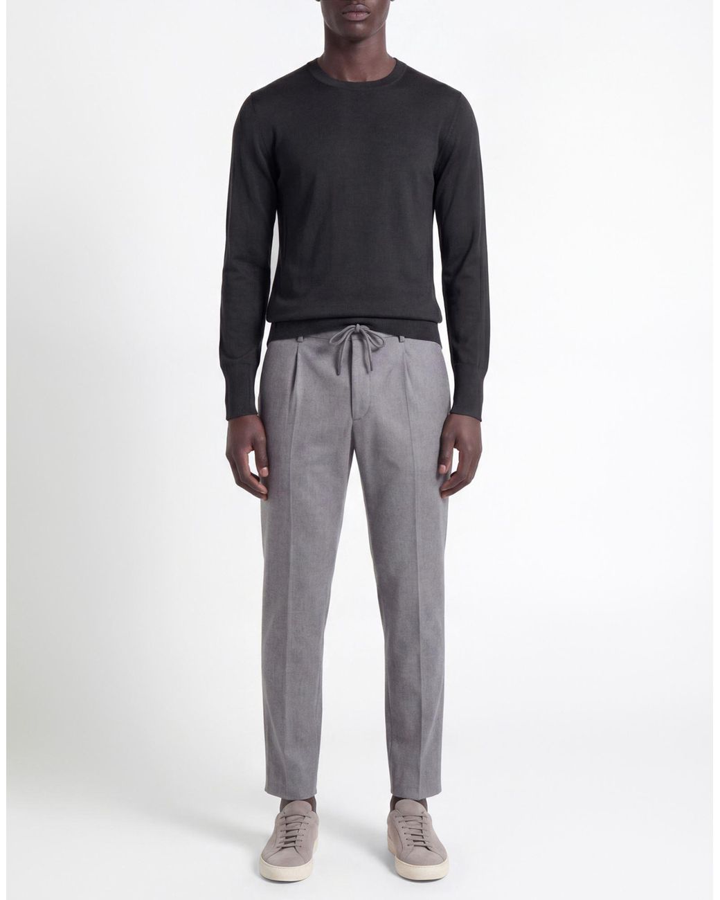 Eleventy Black Sweater Wool for men