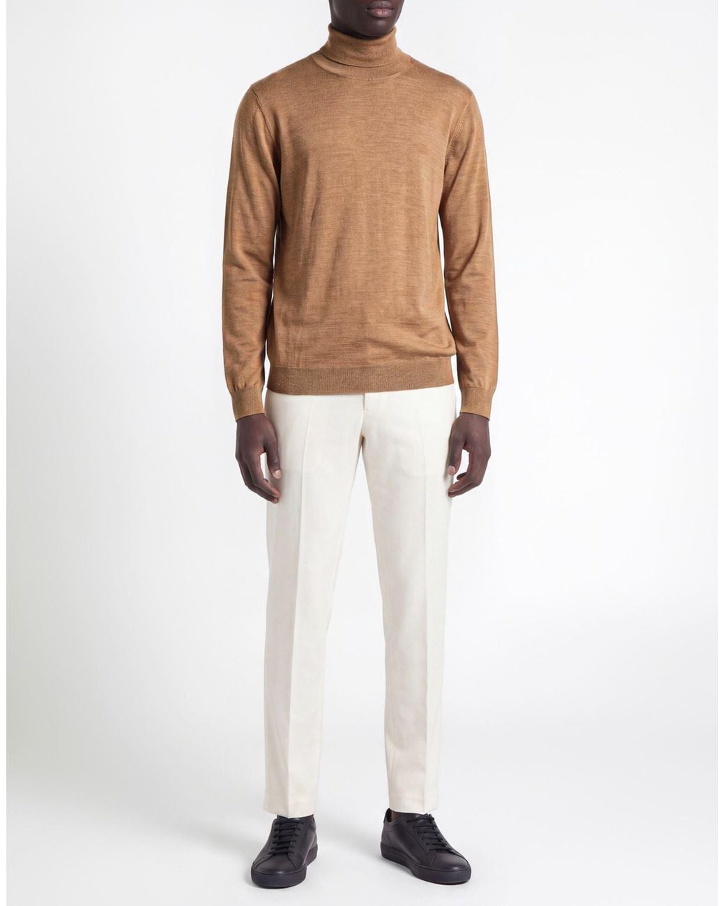 Gran Sasso Brown Turtleneck for men