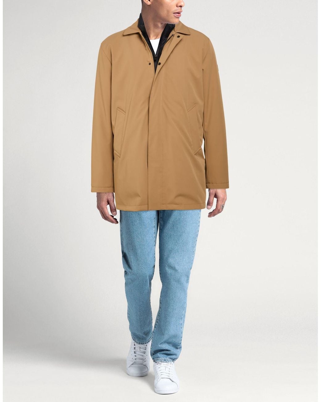 People Of Shibuya Natural Overcoat & Trench Coat for men