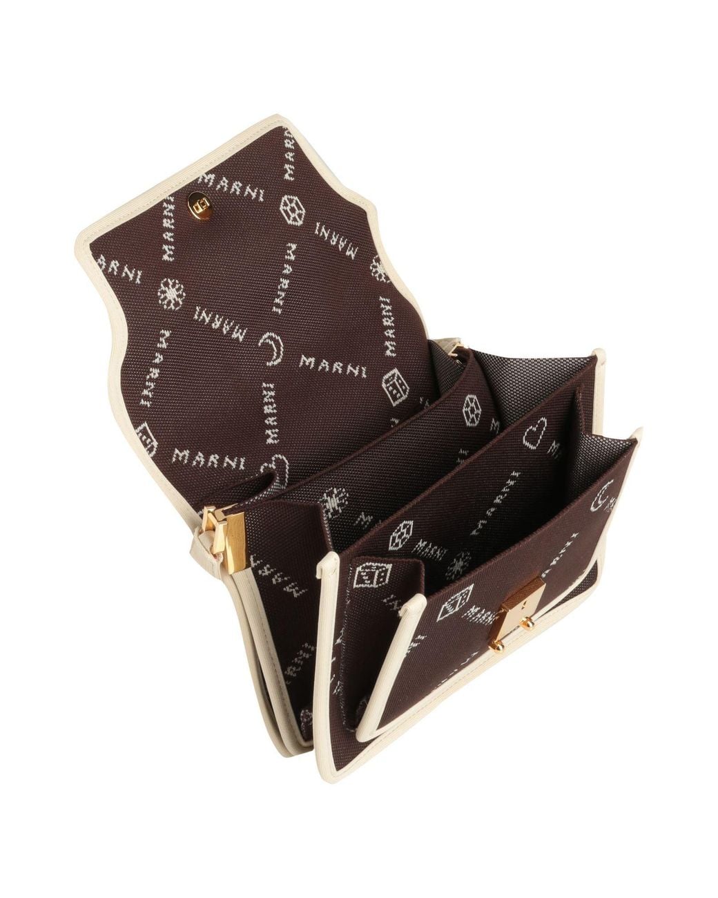 Marni Brown Cross-body Bag