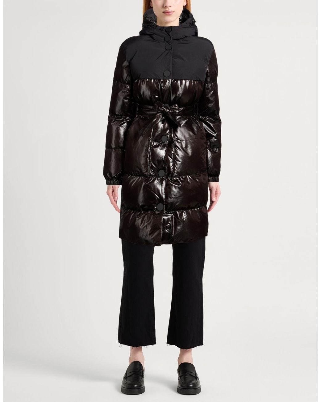 ARMANI EXCHANGE Black Puffer Polyamide