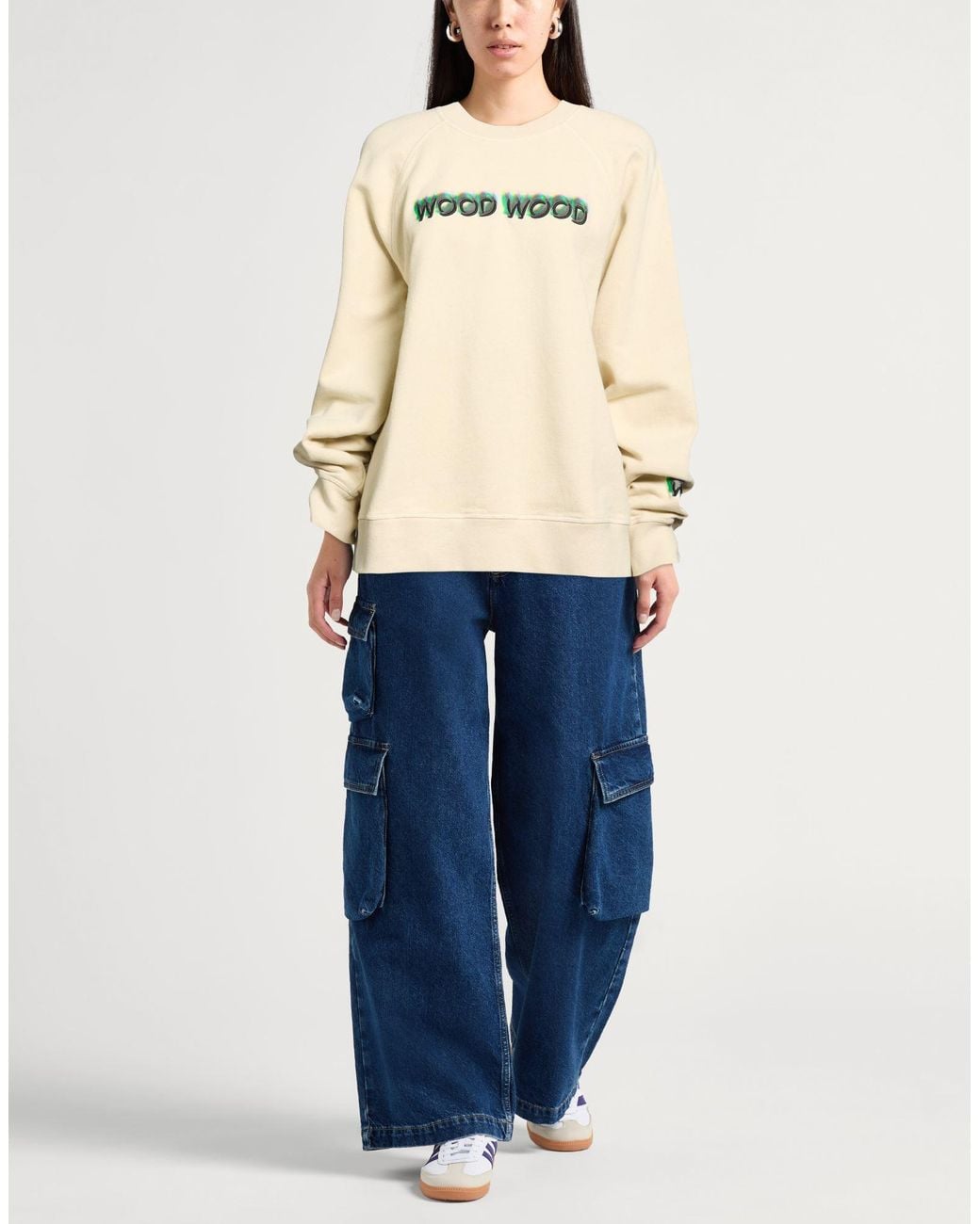 WOOD WOOD Natural Sweatshirt